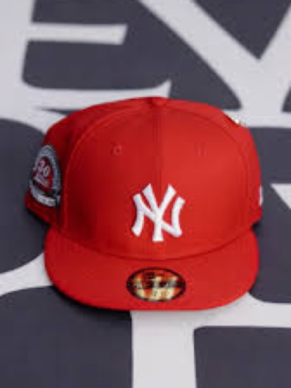 New York Yankees Kids Red Fitted Cap